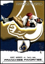 2002 Flair #17 FF Kurt Warner - Franchise Favorites HOF FREE SHIPPING!