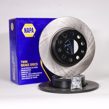 NAPA BREMSSCHEIBEN 24.0110-0356.1 AUDI SEAT SKODA VW A3 GOLF VI VII HINTEN Ø272