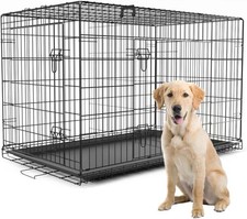 PetsTuff GREAT CRATES 48  XX-Large Dog Crate - Heavy-Duty Dog Kennel With Div...