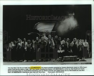 1995 Press Photo ''One Day More,'' the first act finale from Les Miserables