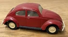 TONKA VW Bug 52680 Volkswagen Car Pressed Steel Beetle Classic Red 1960s VTG