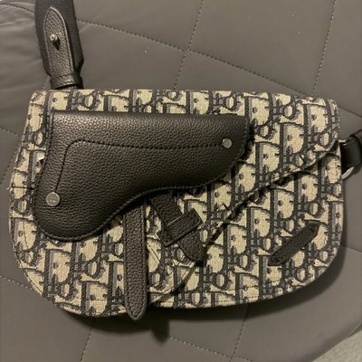 Christian Dior Pre-Owned Oblique Saddle Messenger Pouch crossbody bag