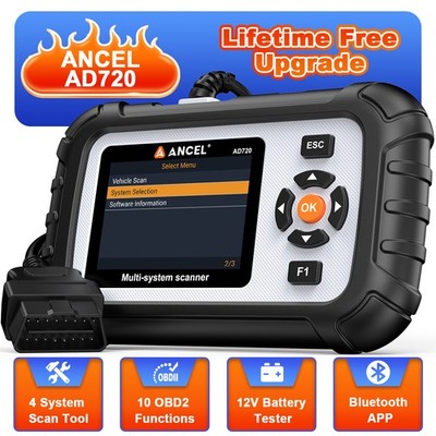 ANCEL AD720 Car Diagnostic Tool SRS ABS Transmissoin Engine Scanner For Buick
