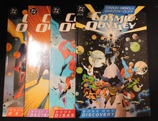 COSMIC ODYSSEY 1-4 DC COMIC SET COMPLETE JIM STARLIN MIKE MIGNOLA OLIFF 1988 NM