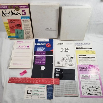 Word Writer 5 C64 Box Complete Commodore 64 comodore TimeWorks word processor