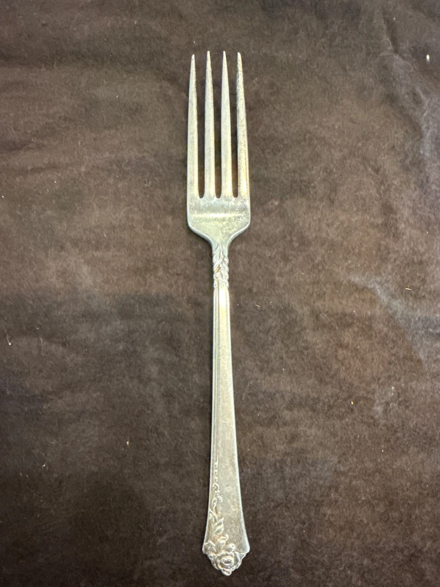 Damask Rose Fork Antique US Sterling Silver for sale | eBay