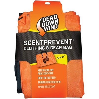 Dead Down Wind Scent Prevent Bag (ScentPrevent 1 Count (Pack of 1), Orange