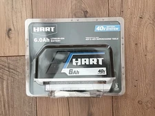 Hart 6Ah (6.0ah) 40V Lithium-Ion Battery  NEW and SEALED