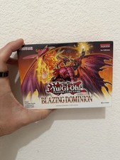 Yu-Gi-Oh Blazing Dominion Box - 1st Edition - Factory Sealed - 4 Packs  Token