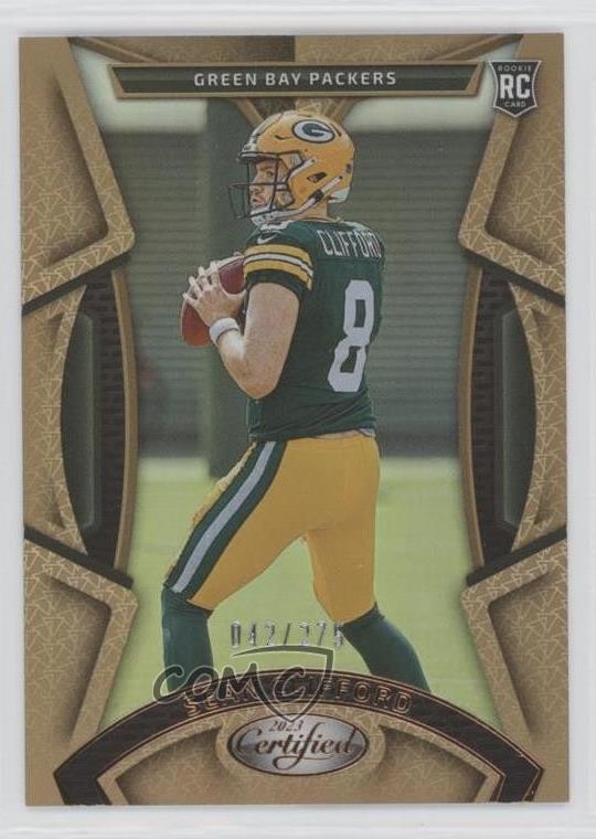 2023 Certified Rookies Mirror Bronze 42/275 Sean Clifford #177 Rookie RC 10k8