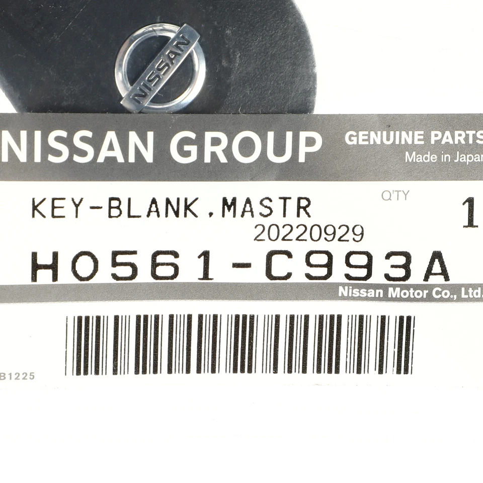 NUEVO OEM Nissan 2008-2015 Rogue 3 botones control remoto llave maestra en blanco H0561-C993A Foto 4 de 4