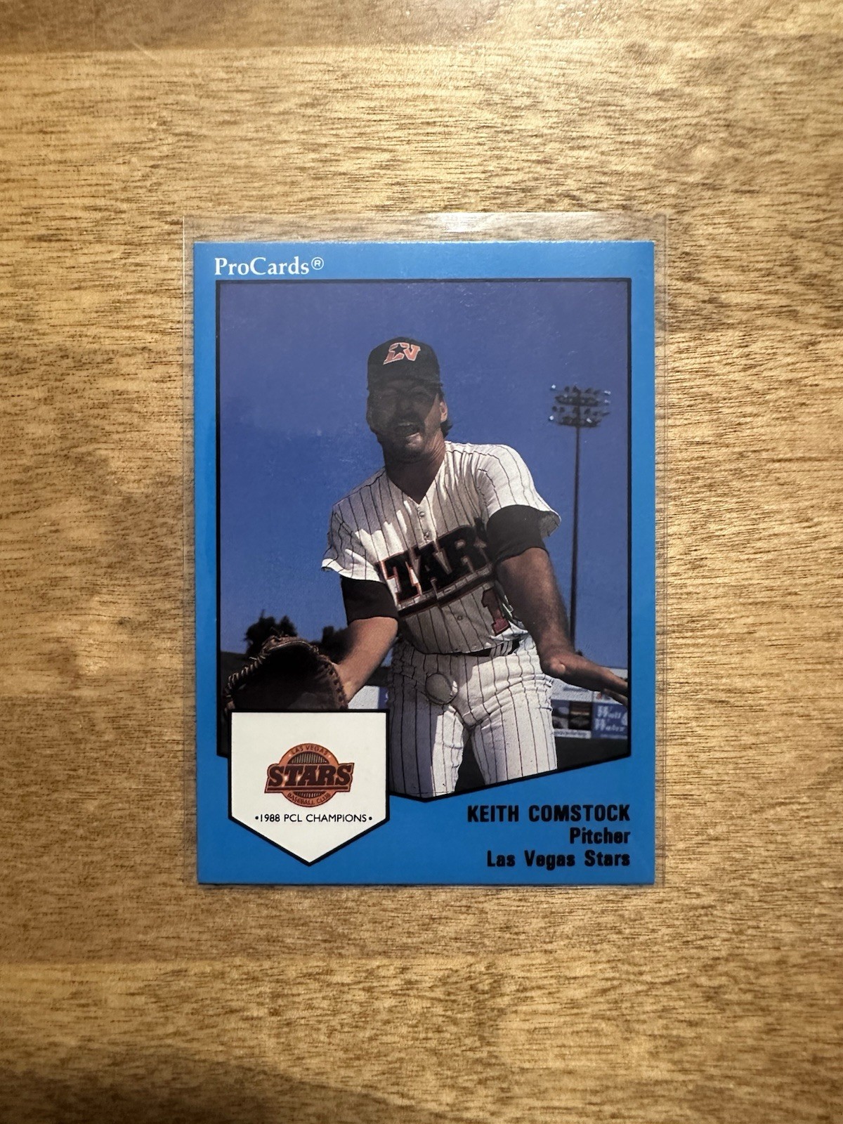 1989 ProCards Minor League Team Sets - Keith Comstock #14