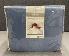New JCP Home Collection 100 Heavyweight Preshrunk Cotton Full Flannel Sheet