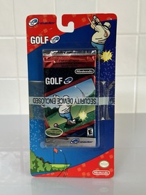 Golf (2003) Nintendo Game Boy Advance E-Reader Cards NES -  NEW SEALED