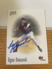 1996 Best #NNO Ryan Hancock BASEBALL Midland Angels-Autograph