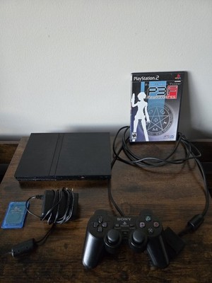 Sony PlayStation 2 Slim Bundle - Persona 3 FES - All Cables Included