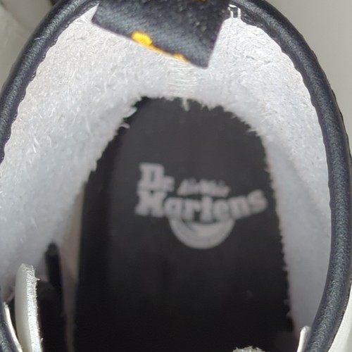 Doc Dr. Martens Kampfstiefel Damen Größe 5 Weiß Leder Zavala 8 Ösen RR004 - Bild 9 von 9
