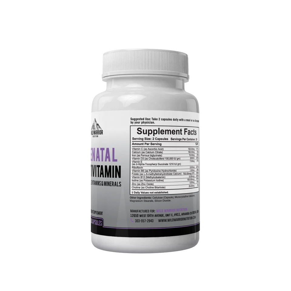 Prenatal Vitamin with Methylfolate and Iron - Image 2 of 4