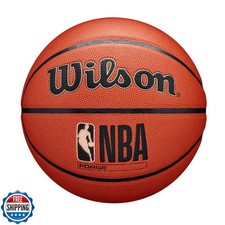Wilson NBA Forge Indoor/Outdoor Basketball - Brown, Size 7-29.5"