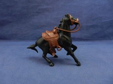 Marx 50/60's Stopping Horse with Original Saddle  Reins  Black L6