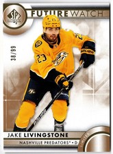 2023-24 UD SP Authentic Future Watch Gold Limited JAKE LIVINGSTONE 149 #38/99 RC