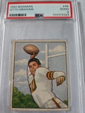 1950 Bowman - Otto Graham #45 (RC)