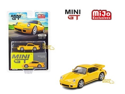 1/64 MINI GT #358 PORSCHE 911 RUF CTR ANNIVERSARY  Blossom Yellow MGT00358