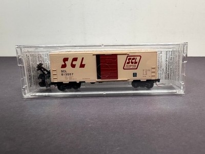 Micro Trains N Scale 24160 Standard Box Car SEABOARD COASTLINE SCL 813557