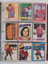 Montreal Canadiens Hockey Card Lot – 180 Cards – Vintage to Modern HOF & Stars