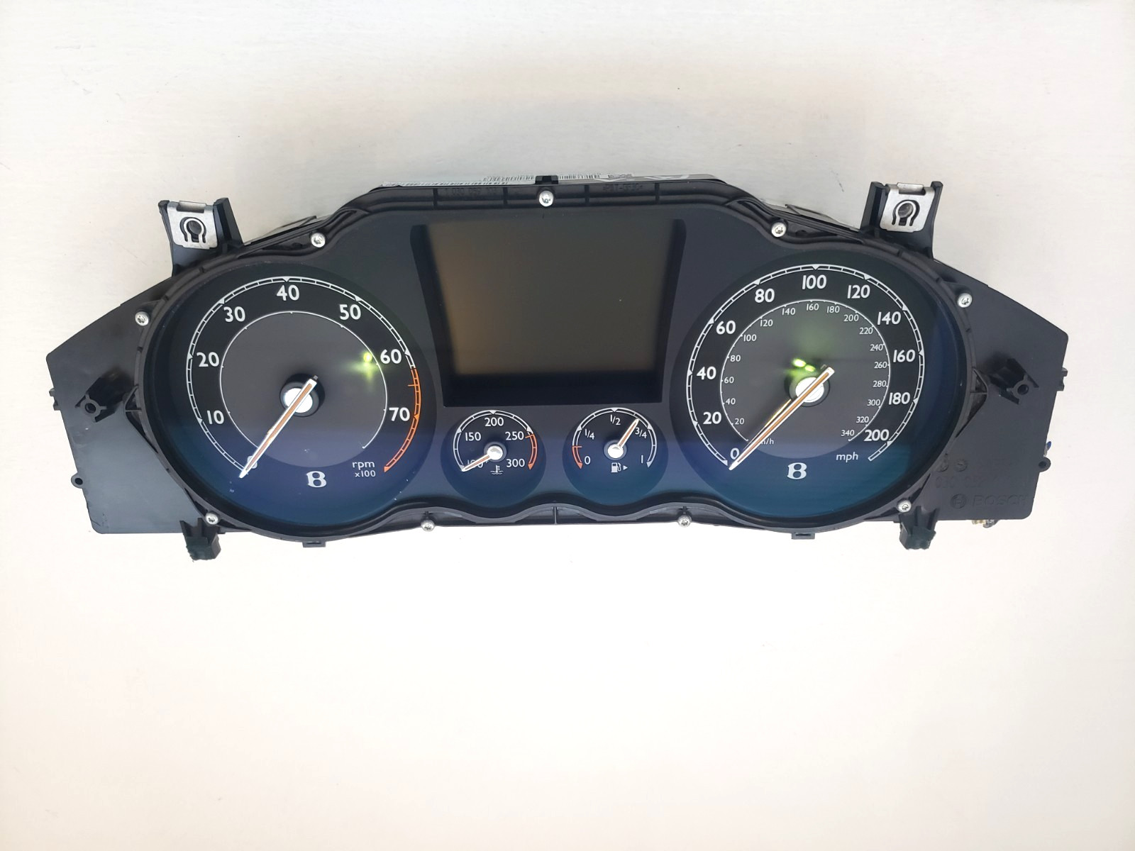 12-13 Bentley Continental GT GTC Instrument Cluster Speedometer OEM