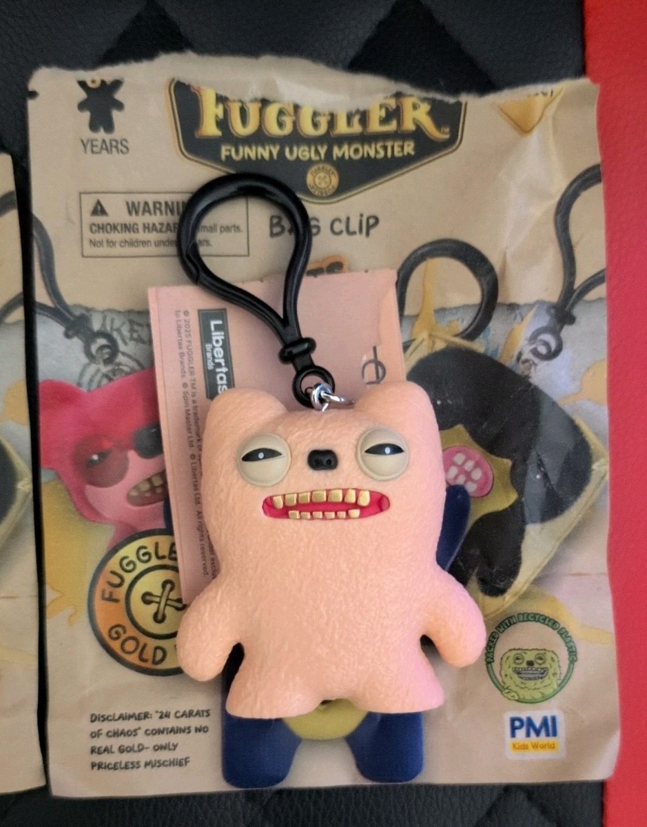 NEW 2026 Fuggler 24 CARATS OF CHAOS *Lot of 2* Backpack Clip