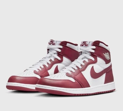 Air Jordan 1 Retro High OG Men's Multi Size White/Team Red DZ5485-160 Fast Ship