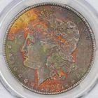 1886 $1 Morgan Silver Dollar PCGS MS62 - Delightful Toning