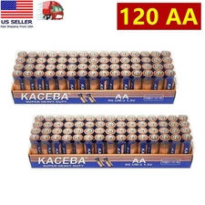 120 Pcs AA Batteries EXTRA Heavy Duty 1.5V Battery for Office Home Wholesale Lot