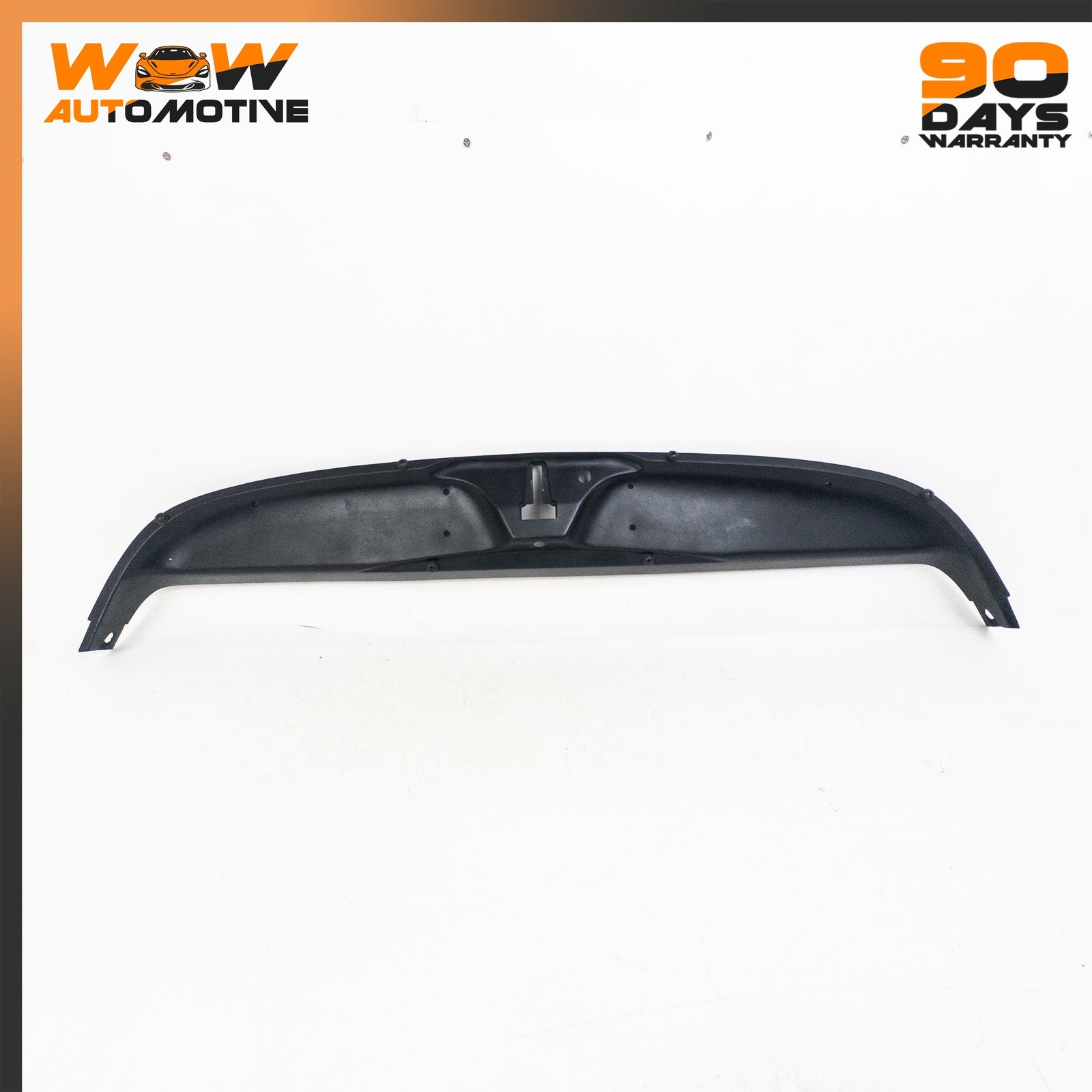 84-96 CHEVROLET CORVETTE C4 REAR LIFT WINDOW LATCH TRIM PANEL BLACK 14069823 OEM