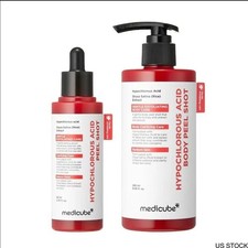 Medicube Hypochlorous Acid and Rice Peel Shot Duo Facial Skincare Treatment