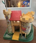 Vintage 1974 Play Family Castle #993 Fisher Price Little People *Castle Only*