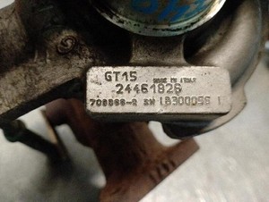 24461826 turbolader at OPEL VECTRA C BERLINA 2.0 DTI 2002 4772646