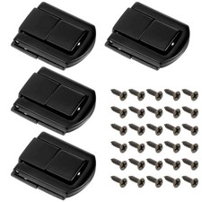 4PCS Toggle Catch Lock, 0.98" x 0.86"Zinc Alloy Hasp Draw Hasp Latch Metal De...