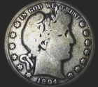 1904-S  Barber Half Dollar KEY DATE