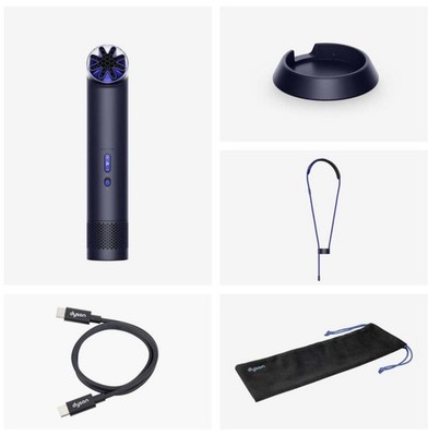 Dyson Hushjet Mini Cool Ventilator - Tinte/Kobalt - Brandneu