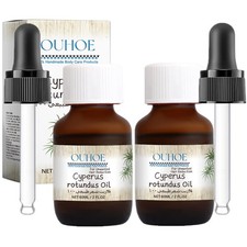 2Pcs Cyperus Rotundus Oil,Natural Cyperus Rotundus Oil for Hair Removal, Reduces