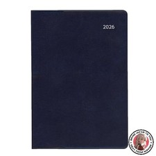 NEW Daigo 2026 Planner Appointment Monthly Block Sunday Start A6 Navy E8319