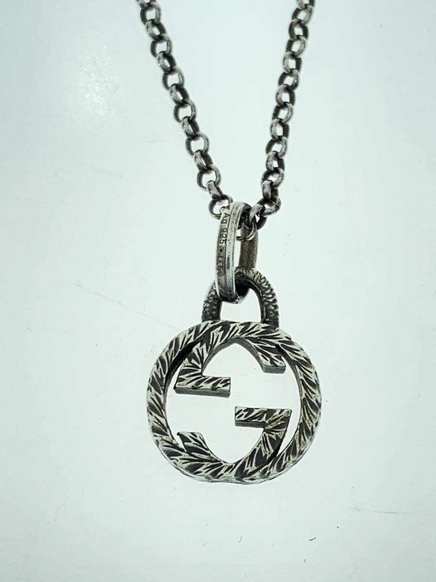 Collana Gucci SV925 Argento con top da donna Usata