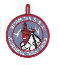 Region Ten 10 Wilderness Canoe Trails twill mint