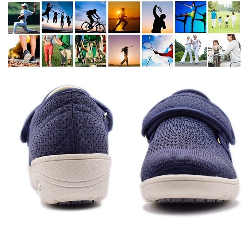 Extra Wide Walking Shoes for Women Adjustable Strap Arthritis Supportive Snea... - Picture 7 of 7