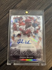2023 Bowman's Best JORDAN WALKER Bowman Masterpieces Rookie Auto #/99 CARDINALS