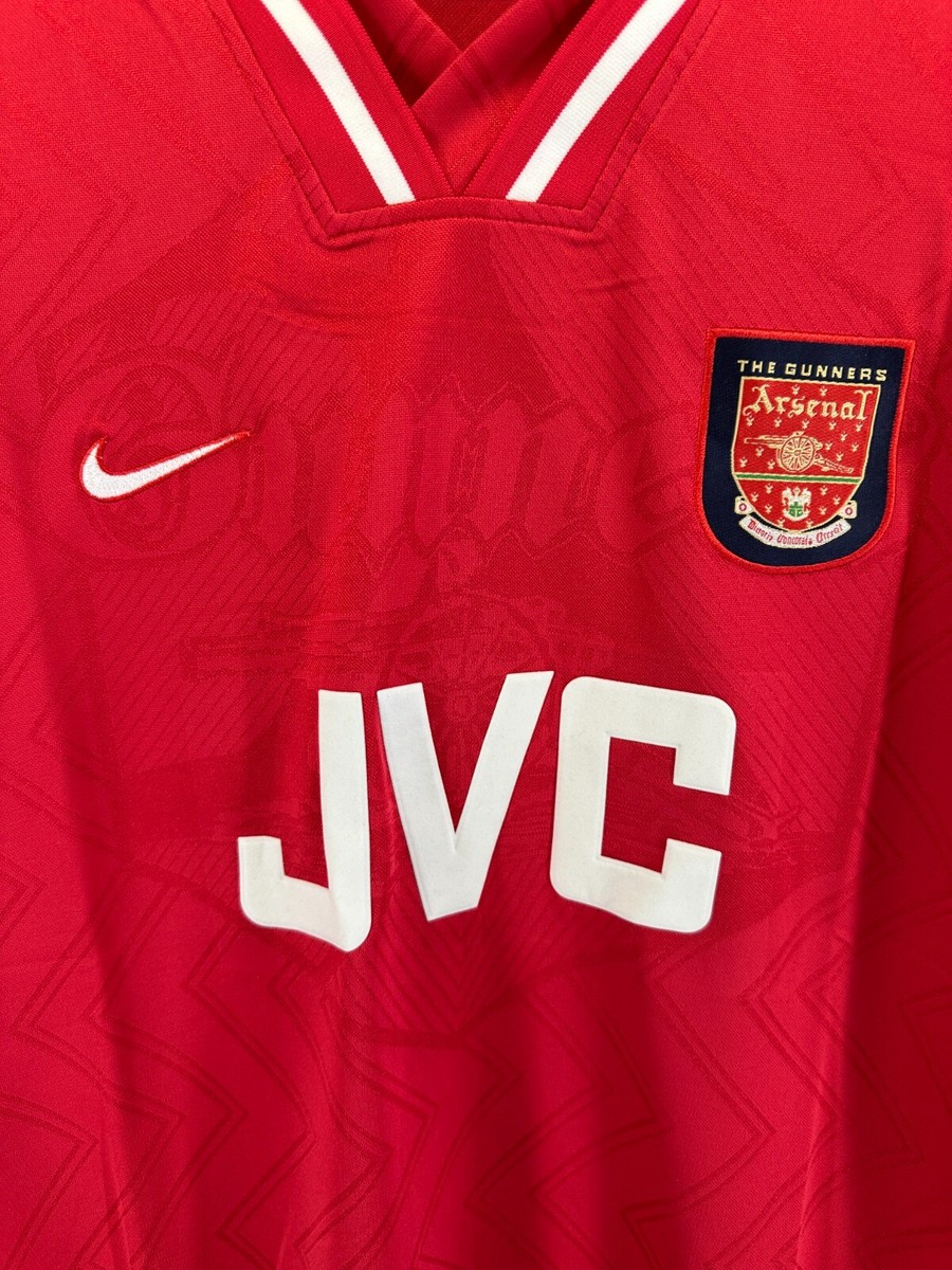 ARSENAL LONDON 1996 1998 VINTAGE RETRO SOCCER FOOTBALL SHIRT