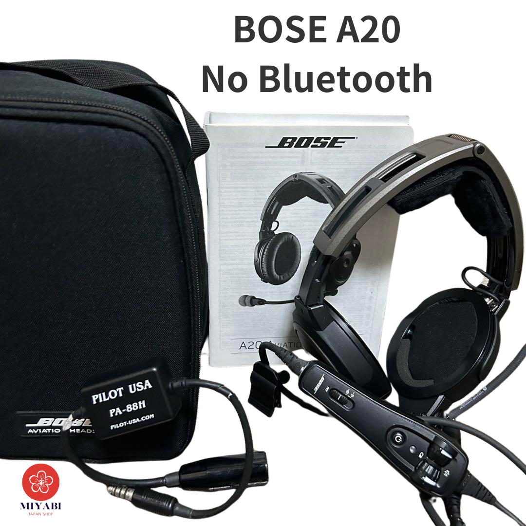 BOSE A20 Aviation Headset No Bluetooth Working 100 hours of BOSE A20 Aviation Headset No Bluetooth Working 100 hours of