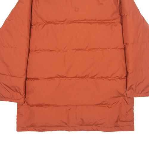 LEVI'S Down Filled Puffer Coat Orange Mens L - Picture 6 of 8